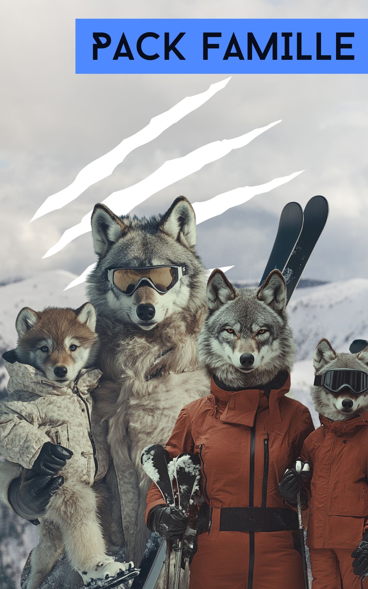 ski en famille à praloup