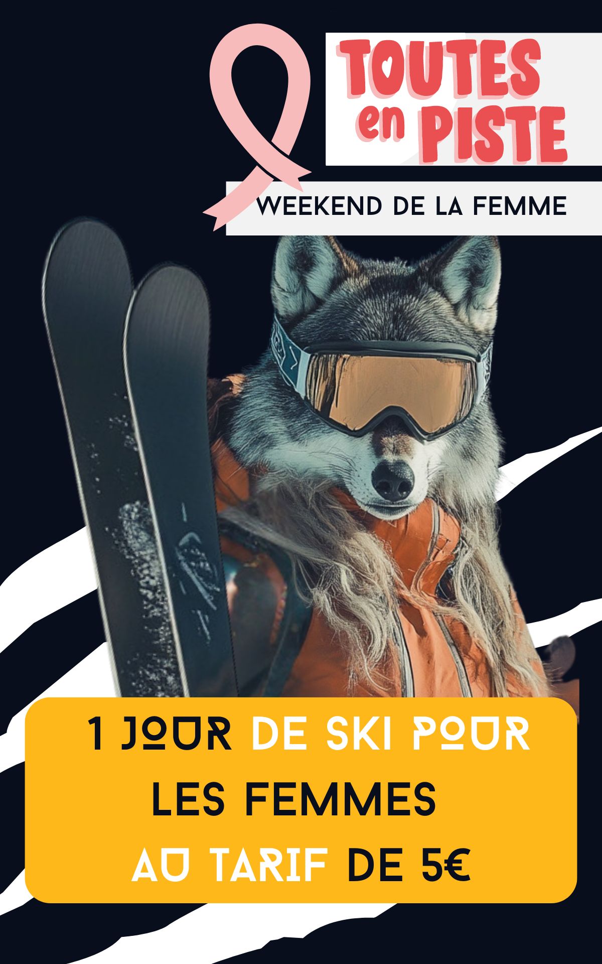 Weekend de la femme - toutes en piste pra loup station de ski